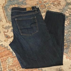 AE Jeggings! Dark wash